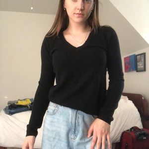 Cozy black long sleeve